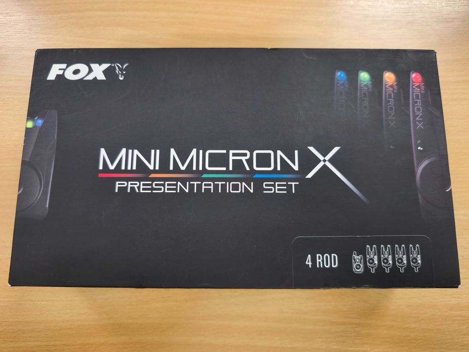 Set Avertizoare + Statie Fox Mini Micron X, 4+1