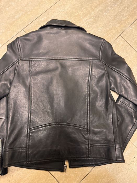 Страхотно кожено яке MANGO (естествена кожа)