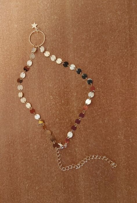 Set de 6 brățări aurii și albastre