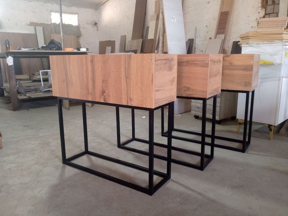 Кашпо для цветов лофт стиль