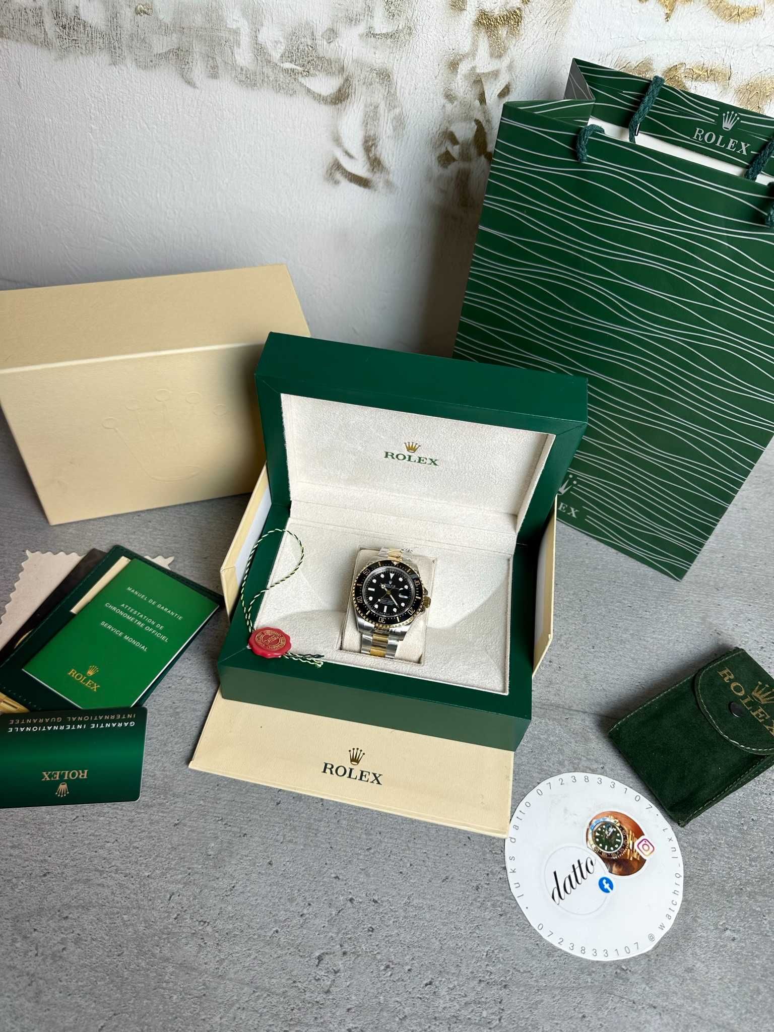 Rolex Sea-Dweller 43 MM Gold & Oystersteel  M126603-0001