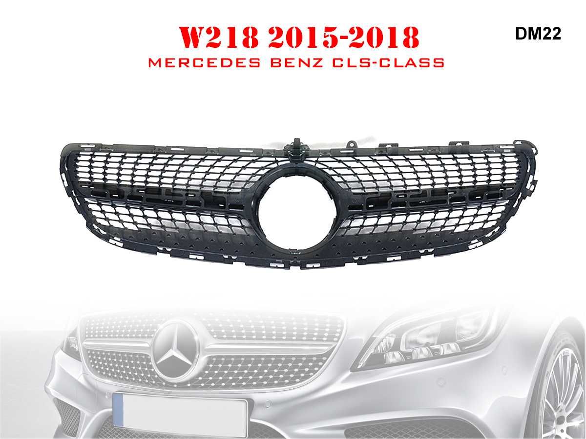 Grila Frontala Diamond AMG Sport Neagra  Mercedes CLS W218 15-18  AMG