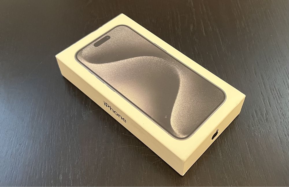 iPhone 15 PRO 128GB 5G NOU SiGiLAT ! Natural Titanium Gri Silver 256