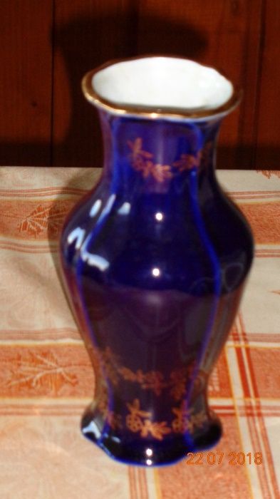 Vaza de  portelan - cobalt