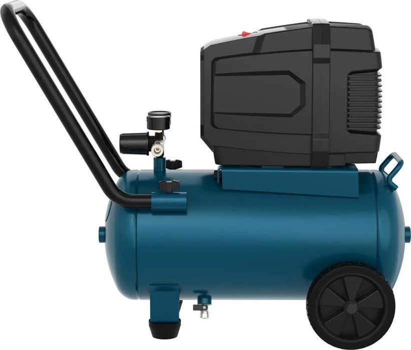 Compresor hbm olanda 24l fara ulei, 8-10 bar, 140 l/min, portabil pe r