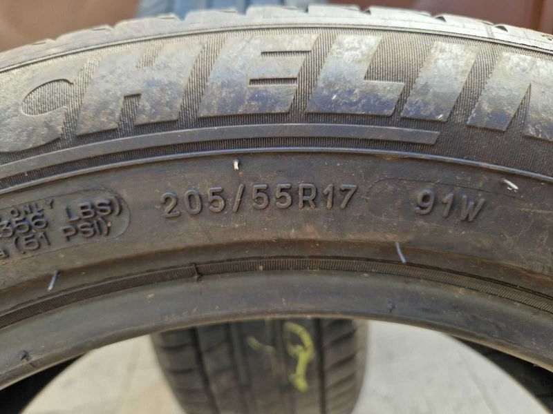 2 Michelin R17 205/55 Anvelope de vară Dot0319