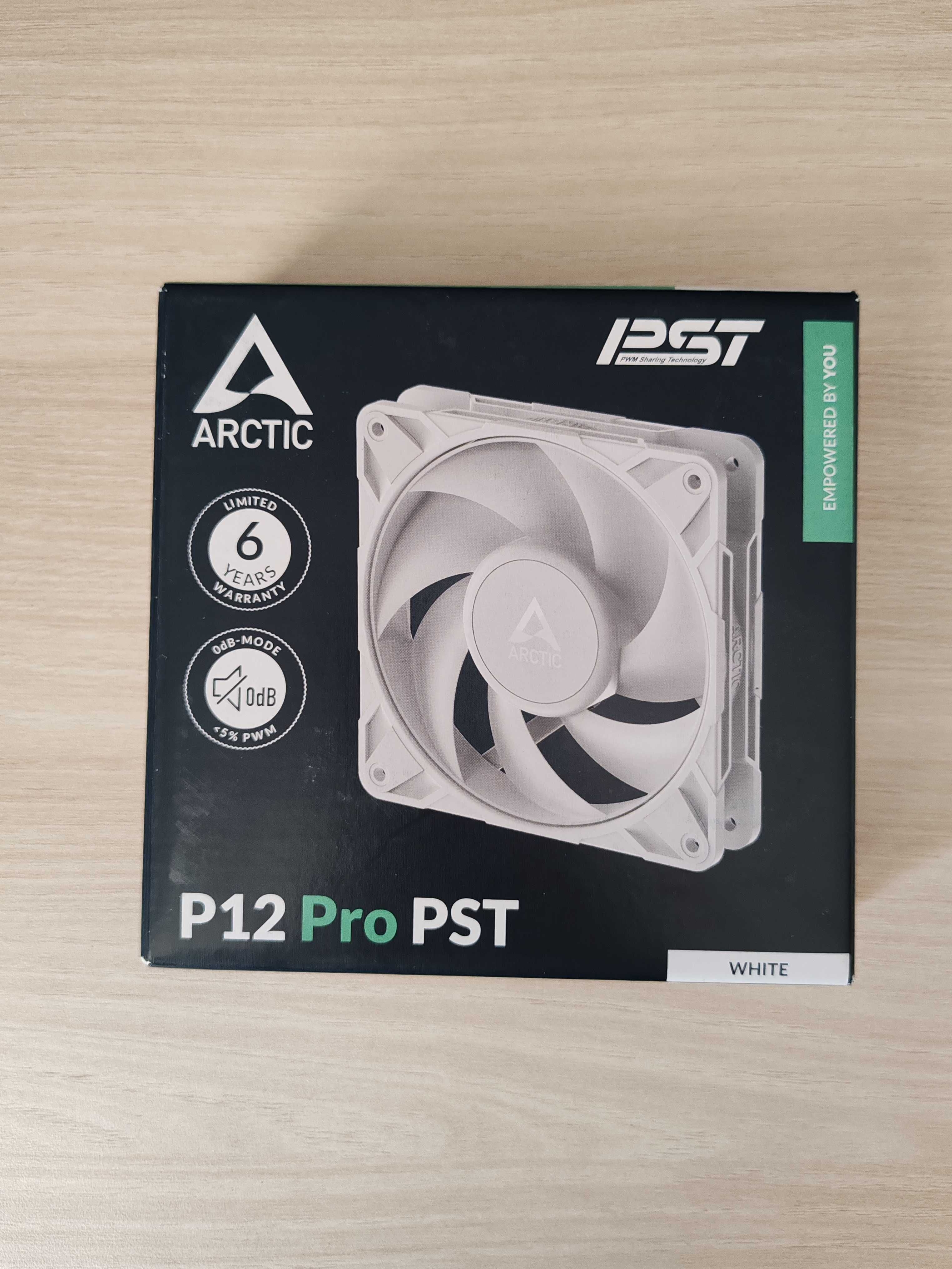 Вентилатор ARCTIC P12 Pro PST White - 120mm PWM