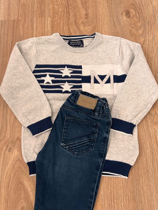 Дънки и блуза Майорал
