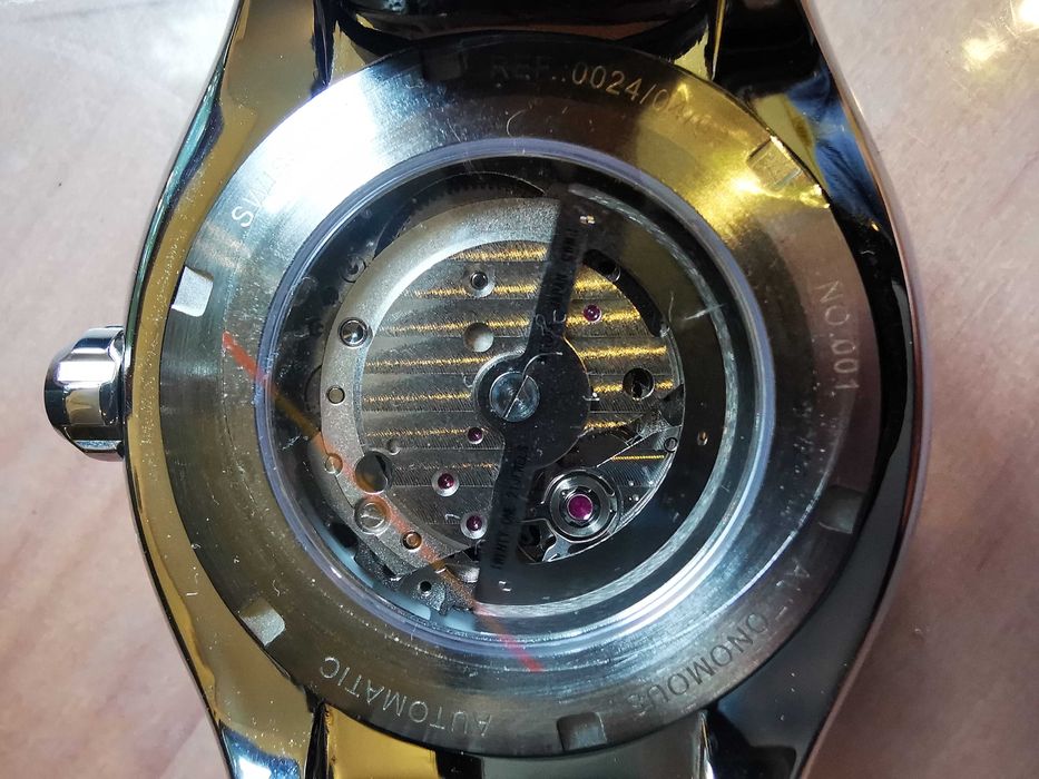 Ceas automatic barbatesc SWISSORA Autonomous, skeleton, 43mm, nou
