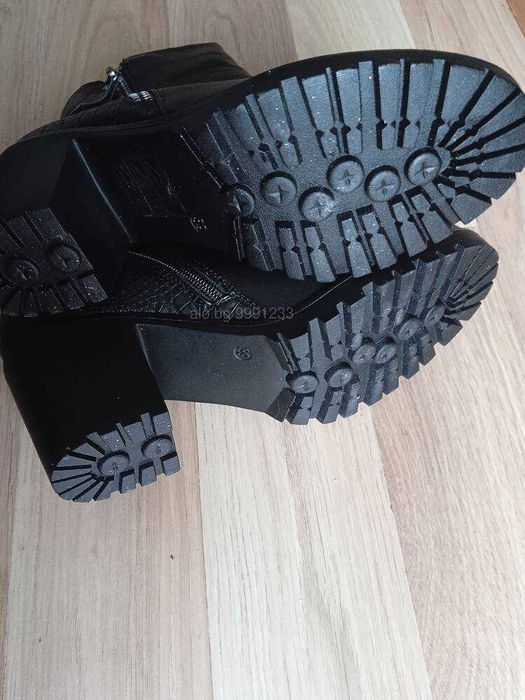 Обувки Боти дамски на ток 7 см размер 37