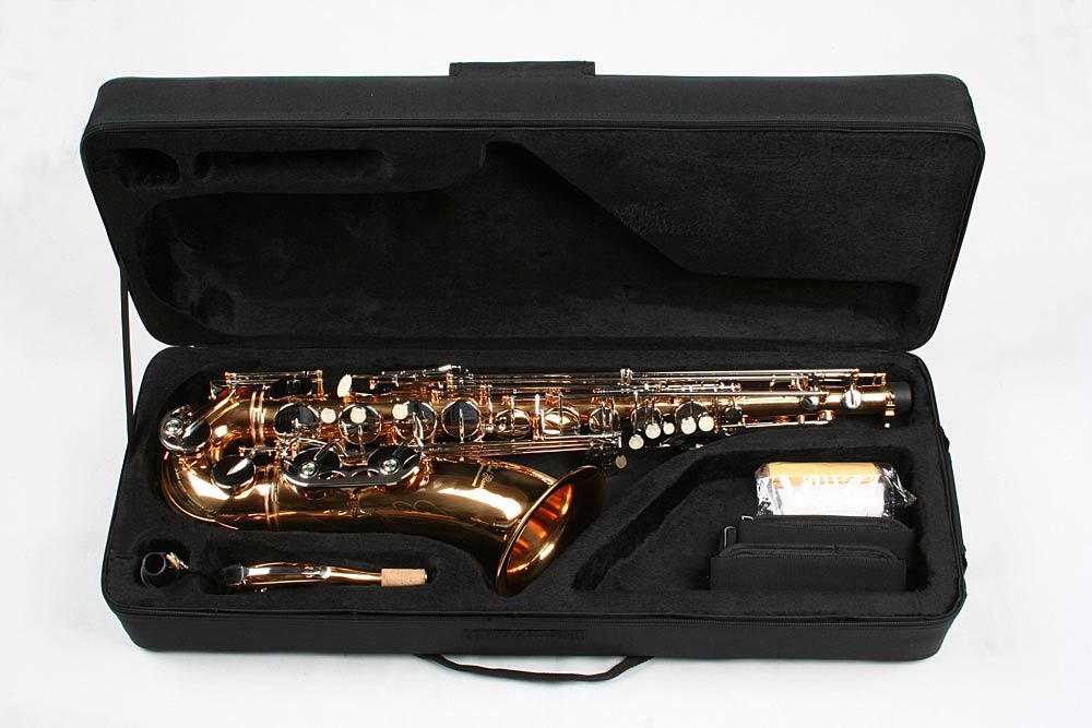 Tenor Saxofon AURIU+ARGINTIU SAX curbat Karl Glaser Sax Saxophone Si b
