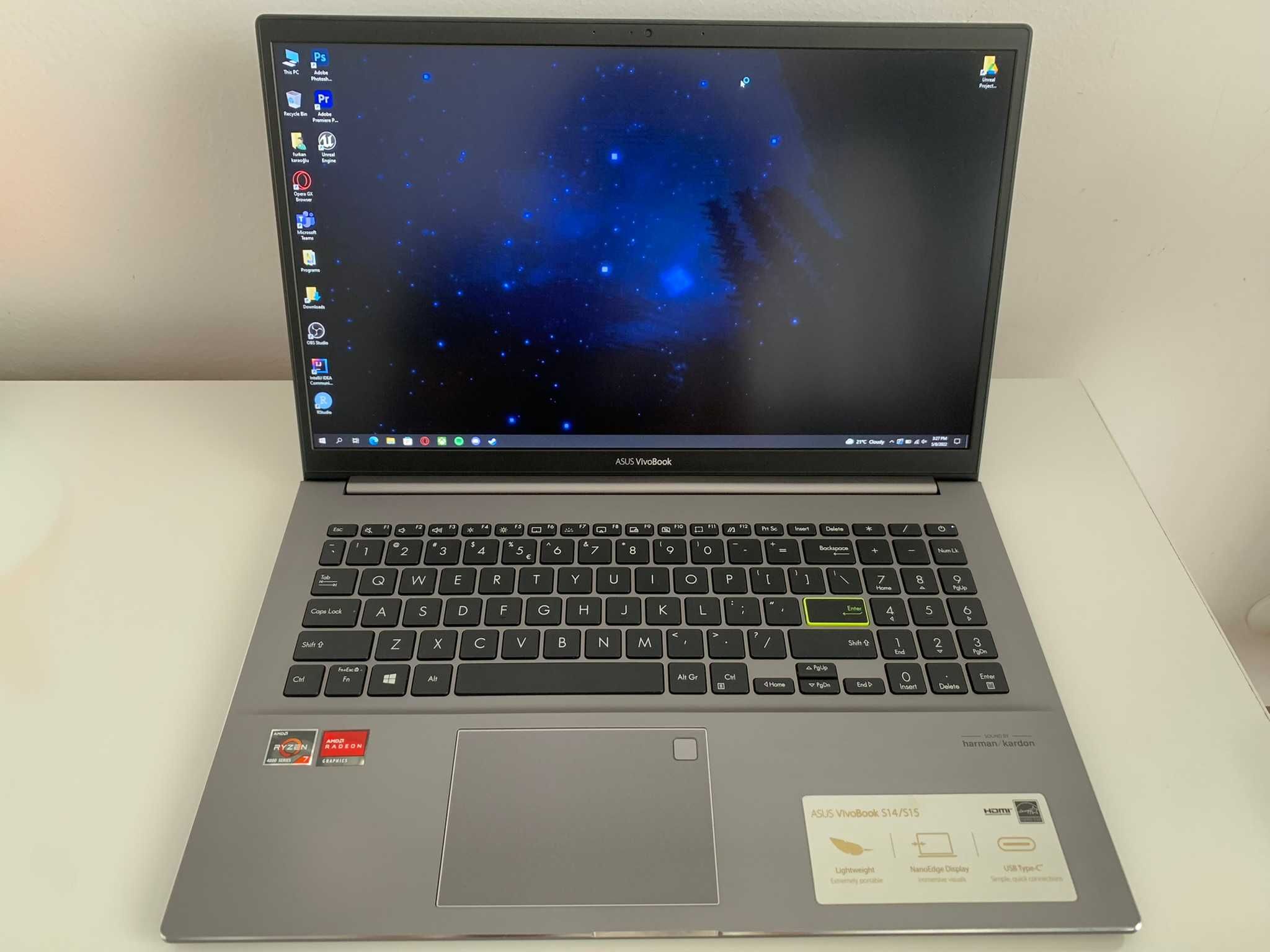 URGENT! ASUS VivoBook S15 16GB RAM, AMD Ryzen 7 4700U, 512GB SSD