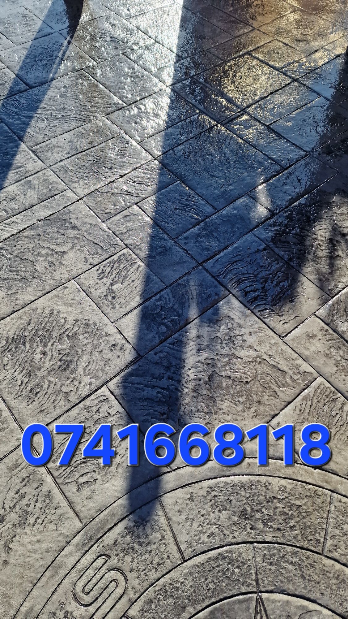 Beton amprentat alexandria giurgiu videle rosiori islaz turnu vitanest