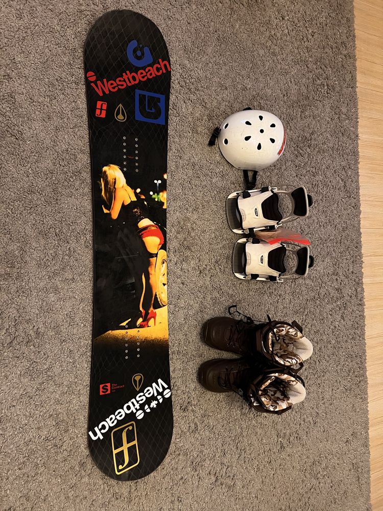 Echipament snowboard complet