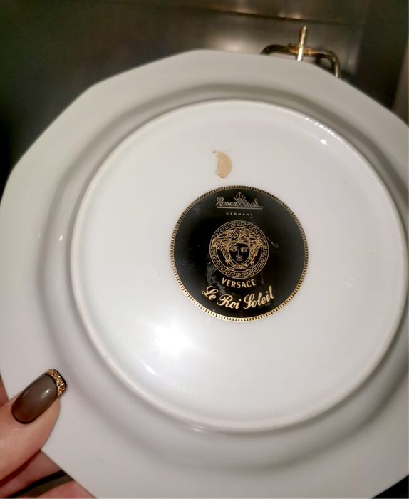 Розентал чиния Версаче чиния „Le Roi Soleil“ на Versace Rosenthal