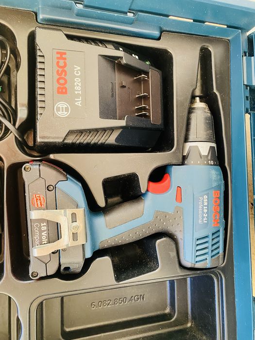 Bosch autofiletanta GSR 18 v 2 Li