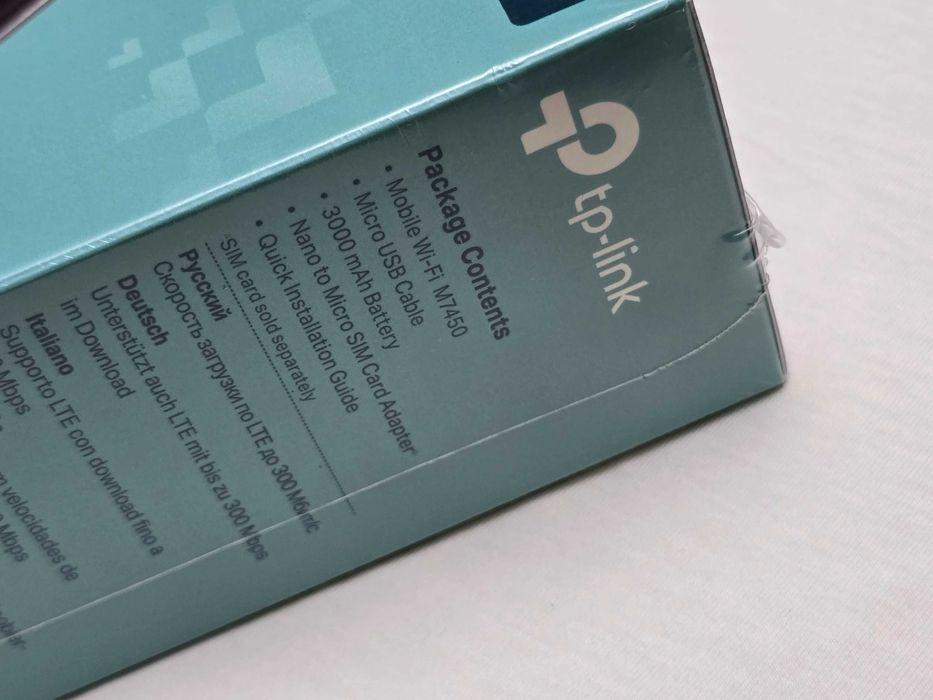 Router portabil TP-Link M7450, Dual-Band, 300Mbps, 4G LTE Sigilat!