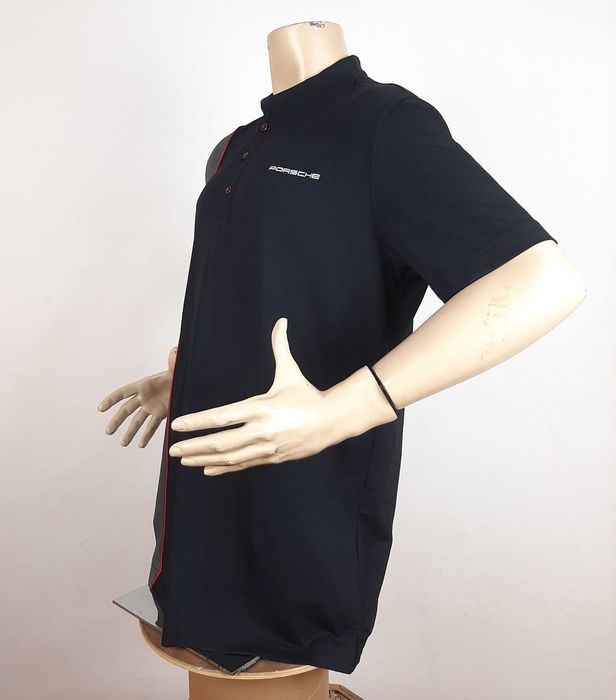 Porsche - Oригинална мъжка тениска с яка размер XL