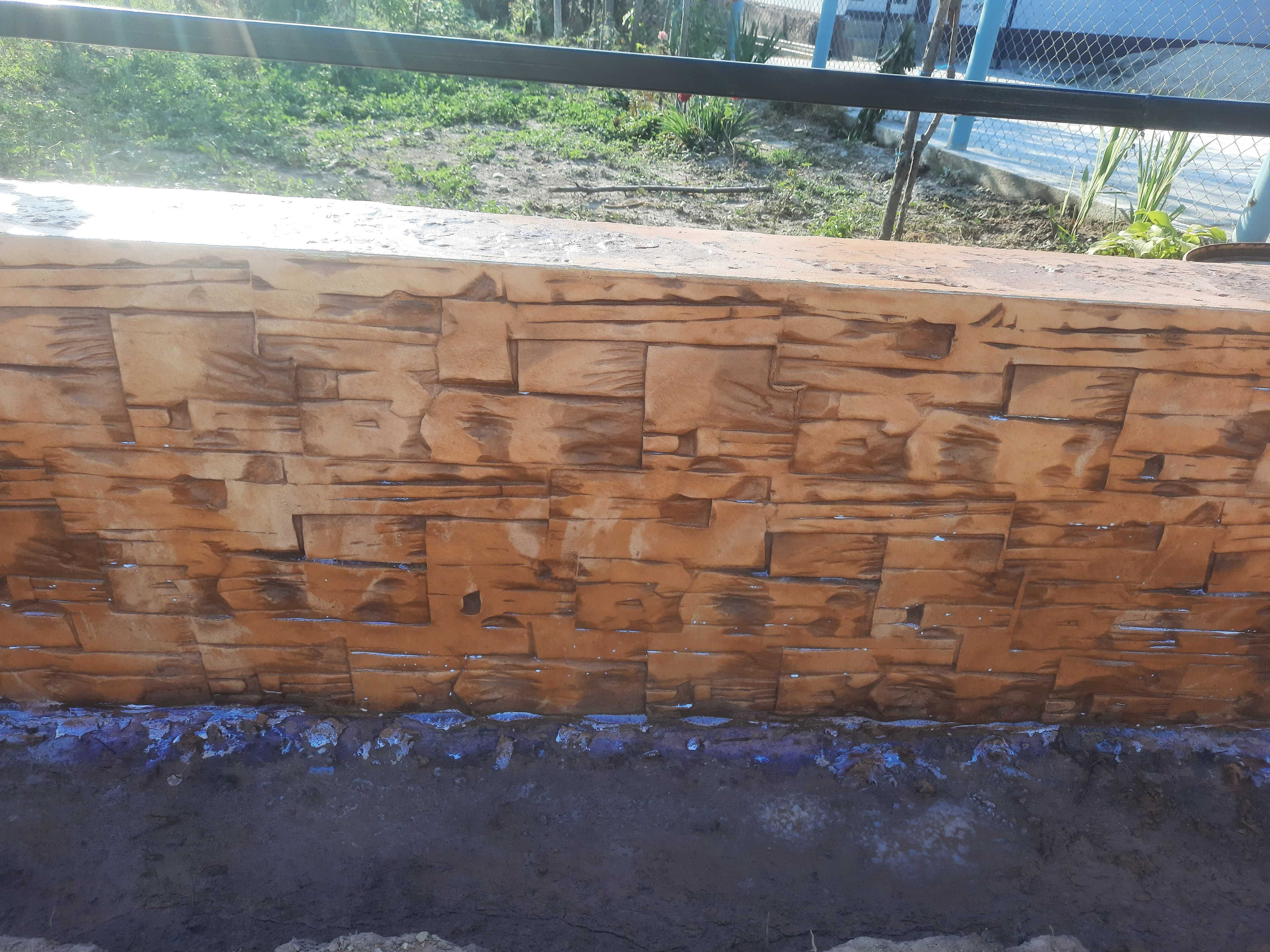 Beton amprentat si elicopterizat