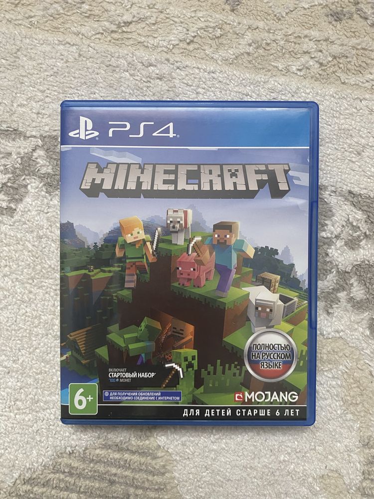 Диск для пс4 Minecraft