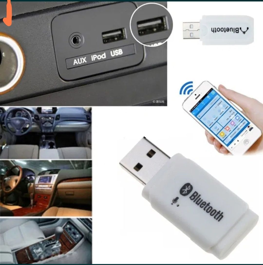 Блутут Авто Хендсфрий Донгъл Bluetooth USB