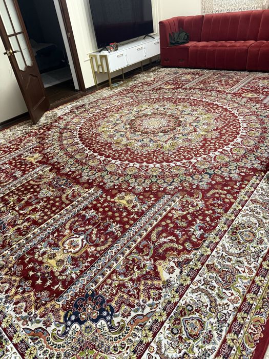 Ковер 6 на 4 натуральный