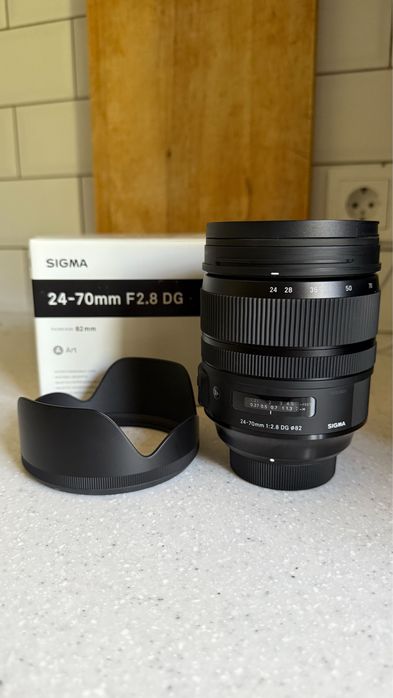 Объектив Sigma Art 24-70mm f/2.8 байонет F