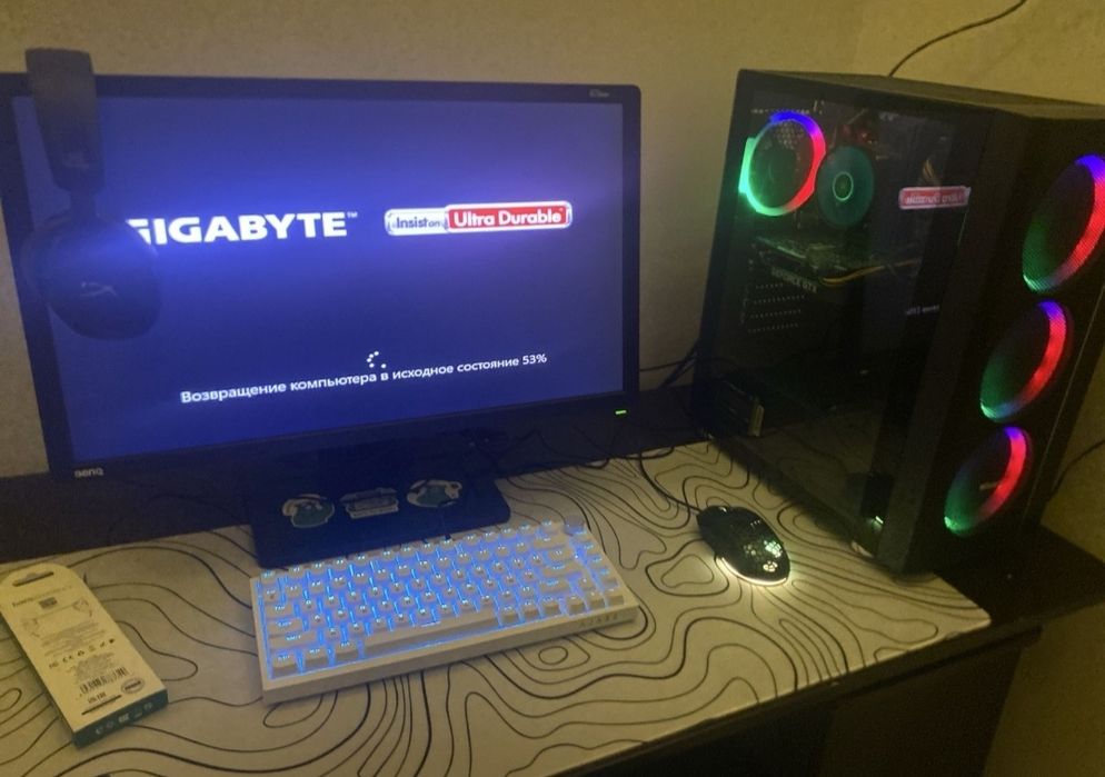 Продам компьютер,ПК, системный блок, с полным комплектом