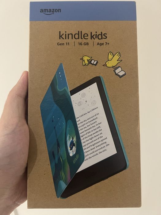 Amazon Kindle 11 с чехлом (2024), новая электронная книга / книжка