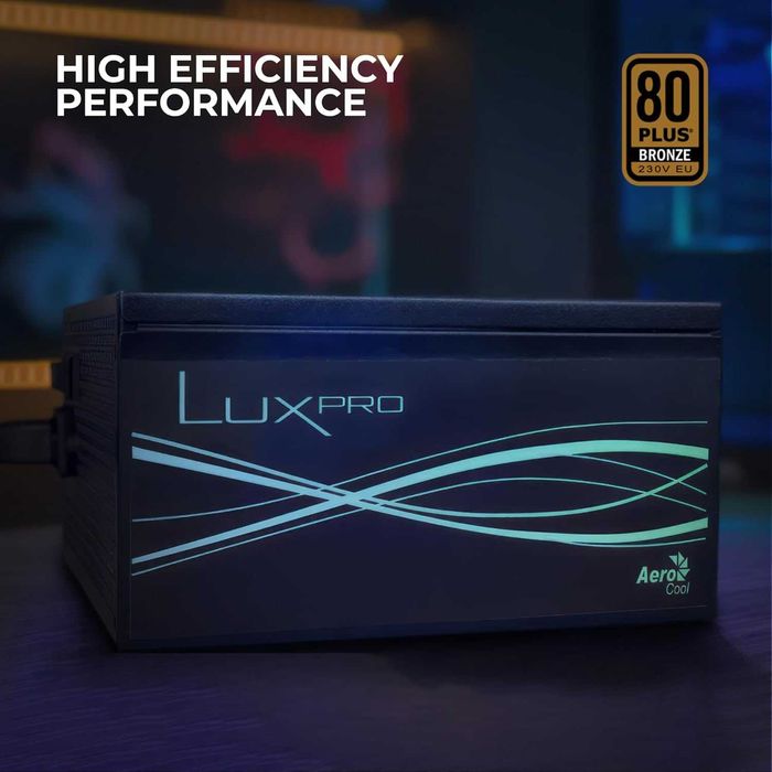 Sursa alimentare Aerocool LUX PRO 850W, resigilată, 2 ani garanție