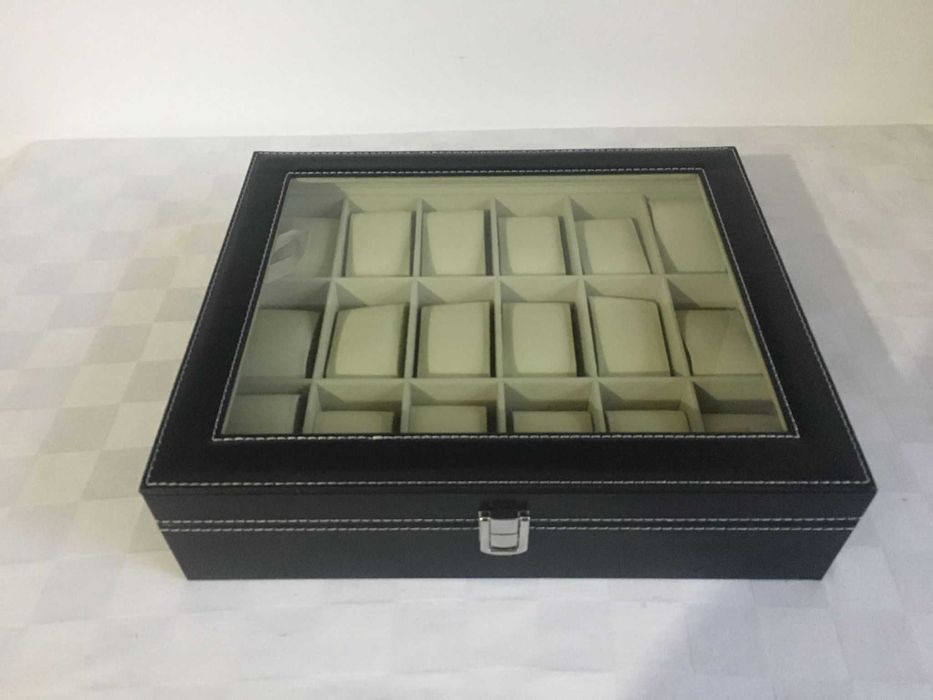 Cutie Caseta Depozitare Ceas-uri pentru 18. SIGILAT!