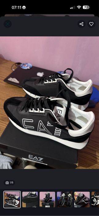 Adidasi EA7 barbati piele naturala originali 41 si 1/3