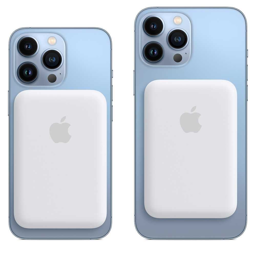 Външна батерия MagSafe Battery Pack, Съвместима с Apple iPhone, Бяла
