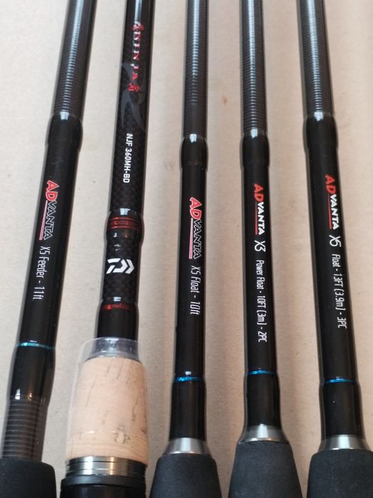 Въдици Daiwa , Advanta, Colmic