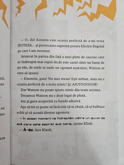 Set 5 cărți Frank Einstein – aventuri amuzante și știință pentru copii