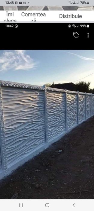 Gard garduri prefabricate Dâmbovița Prahova Argeș Giurgiu Ilfov