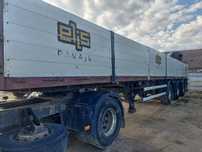 Pacton TPD348/T3-003 Semiremorca cu macara hidraulica Kennis 14000