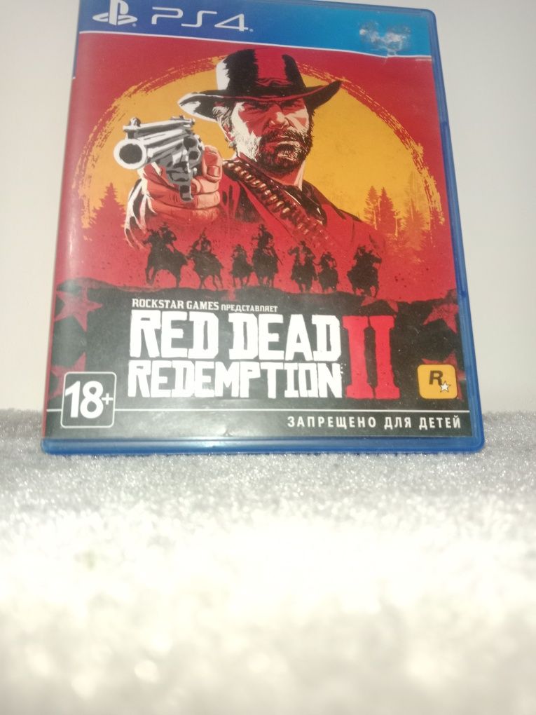 игровой диск для playstation red dead redemption
