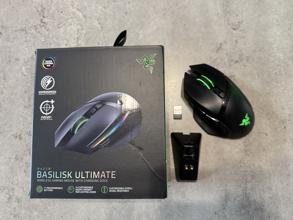 Razer Basilisk Ultimate + Dock
