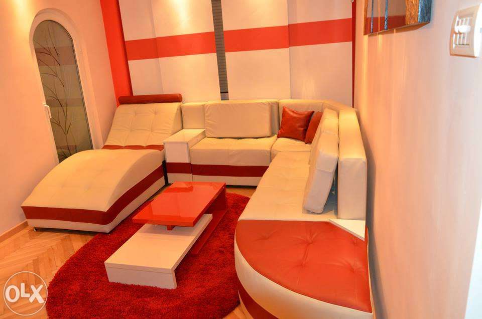 Canapea living Mihaela - piele naturala