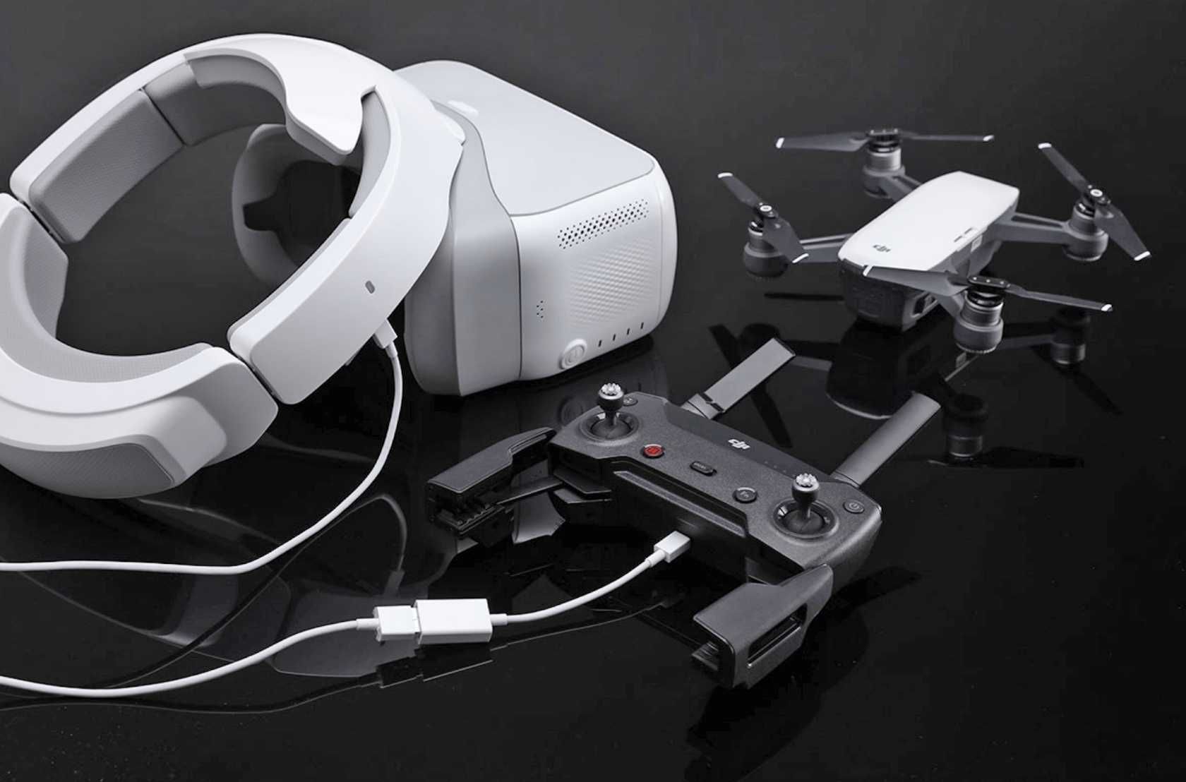 Очки шлем виртуальной реальности DJI Goggles (Racing Edition)