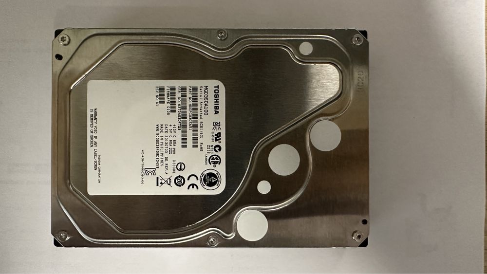 HDD Enterprise SAS Toshiba MG03SCA100 1TB 7.2K