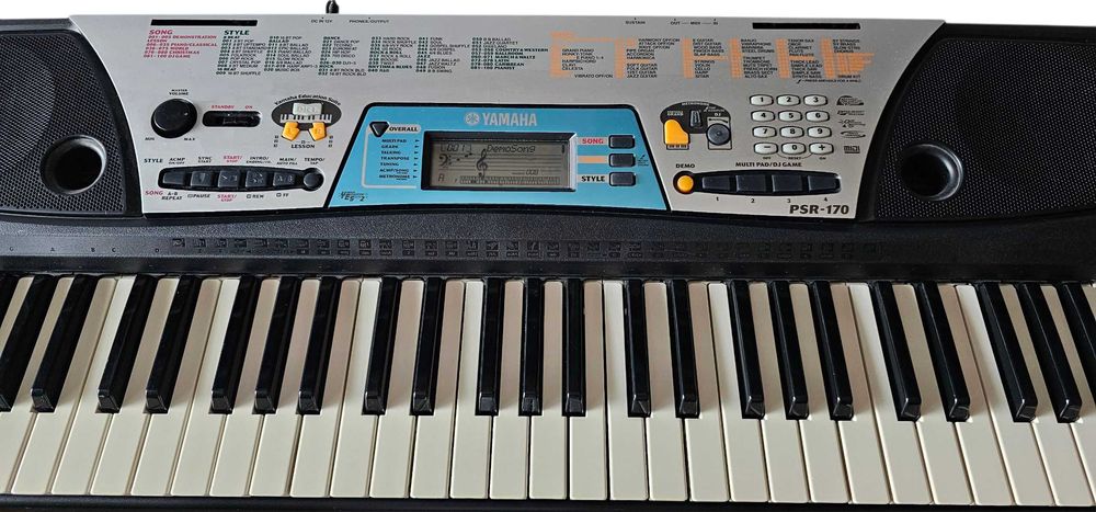 Orga / sintetizator / pian electronic Yamaha model PSR 170
