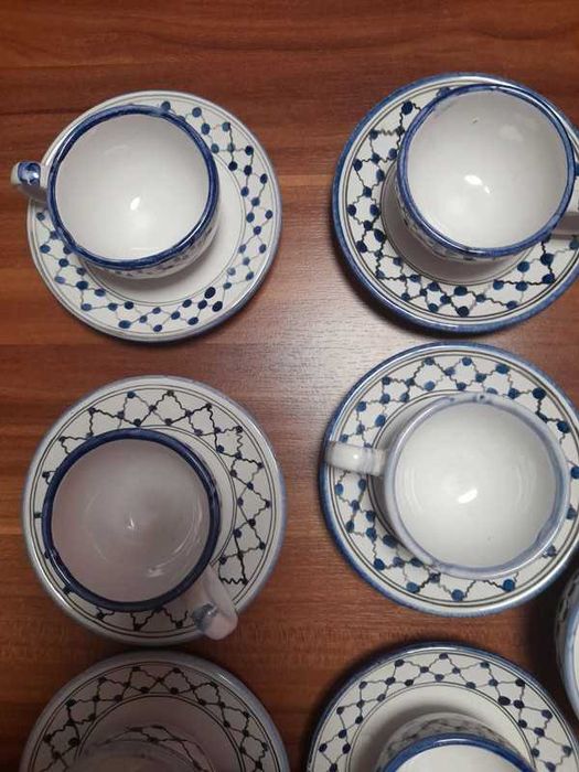 set 6 cesti  ceramice pictate