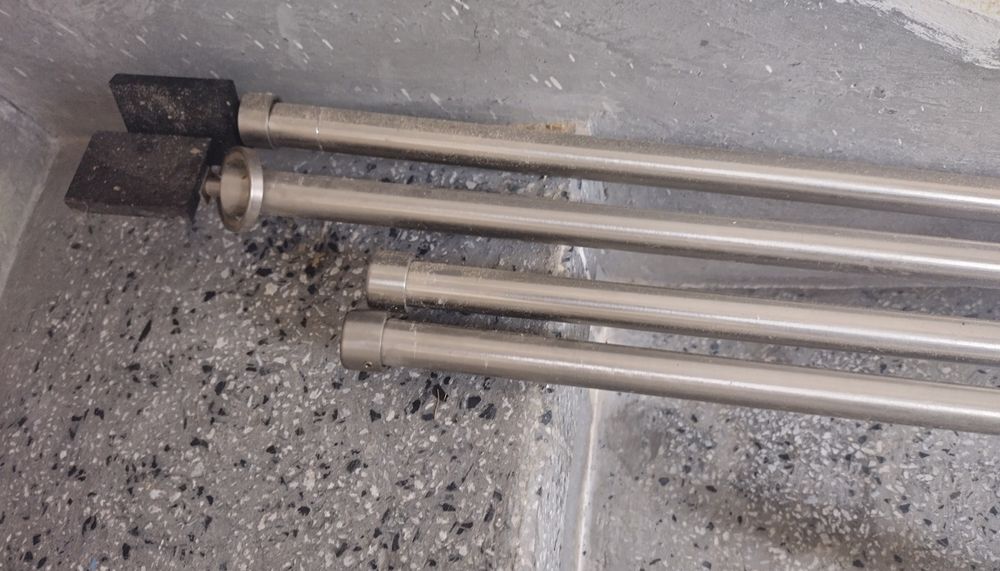 Корнизи + тънки и плътни пердета - 3 + 6 броя