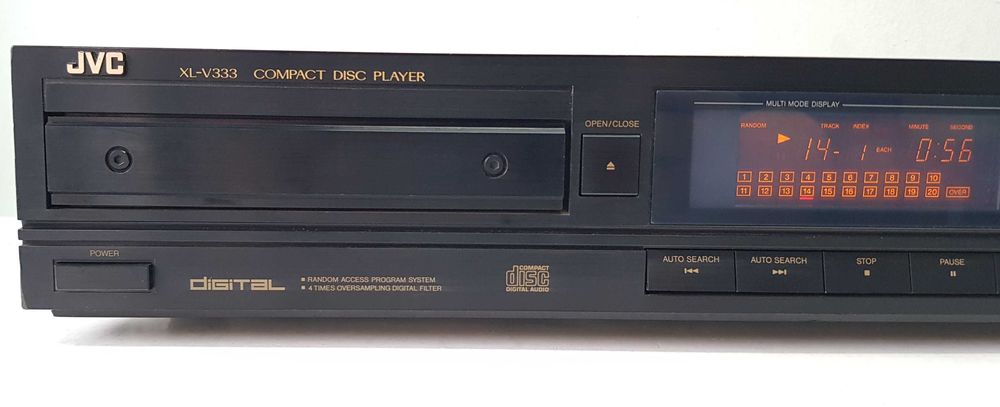 JVC XL V 333 CD player audio de top