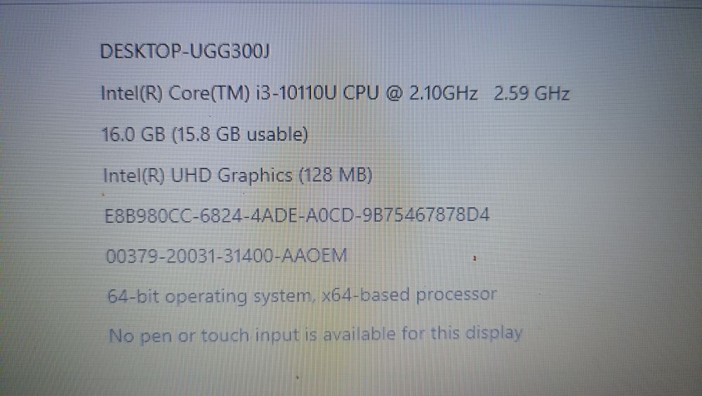 Laptop Dell Latitude 3510