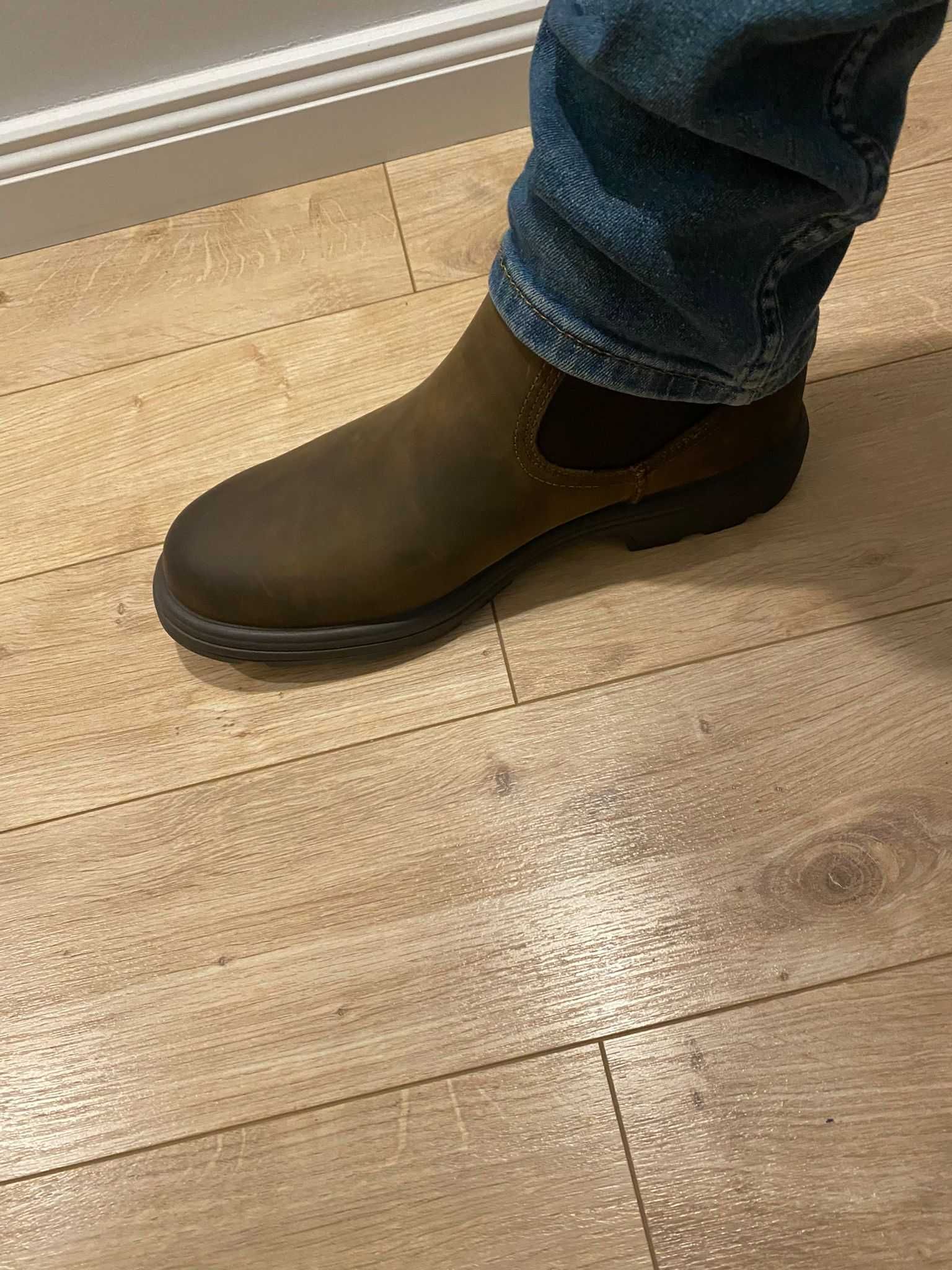 Cizme/Ghete barbati piele naturala UGG M Biltmore Chelsea maro, nr. 42