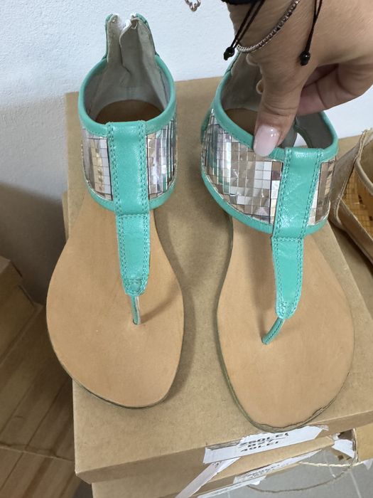 Sandale dama,piele naturala,NOI,marimi 36,37,38,39,40