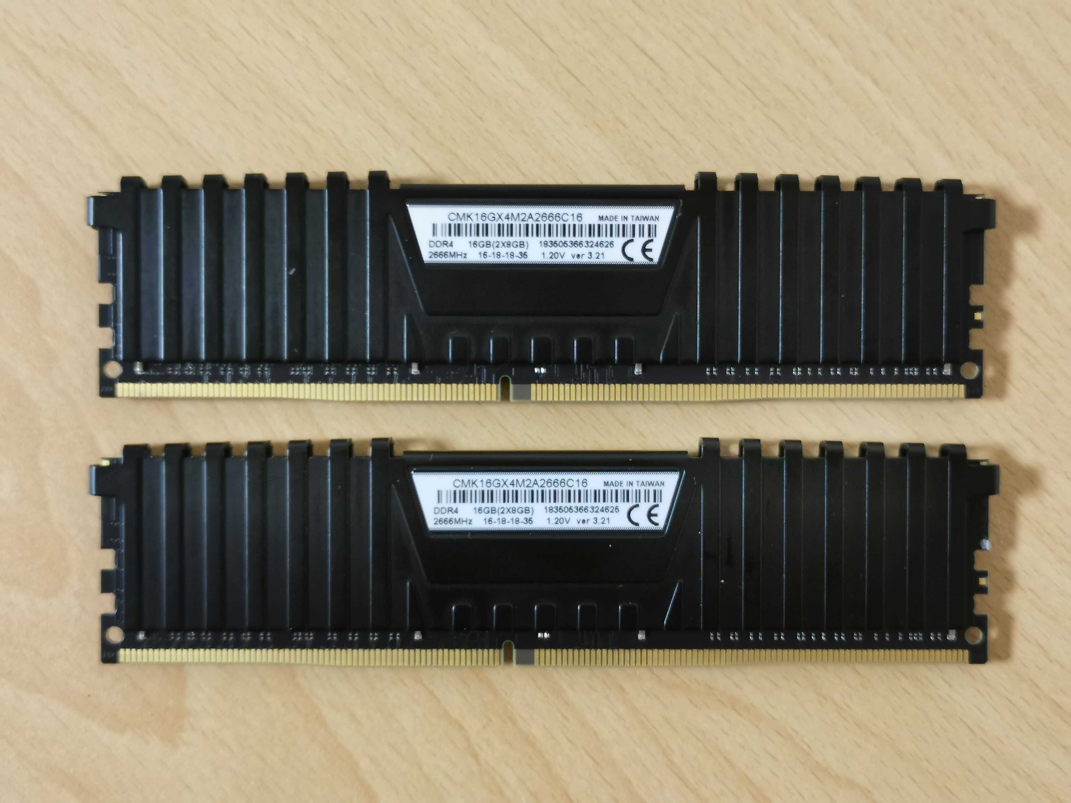 Corsair Vengeance LPX 16GB kit (2x 8GB) 2666MHz DDR4 рам памет